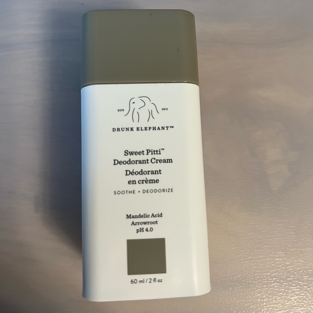Drunk Elephant Sweet Pitti Deodorant Creme - new with safety seal intact.